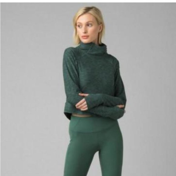 PRANA ZANDRA FUNNEL NECK TOP - Picture 1 of 4